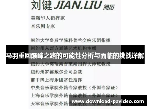 马羽重回巅峰之路的可能性分析与面临的挑战详解